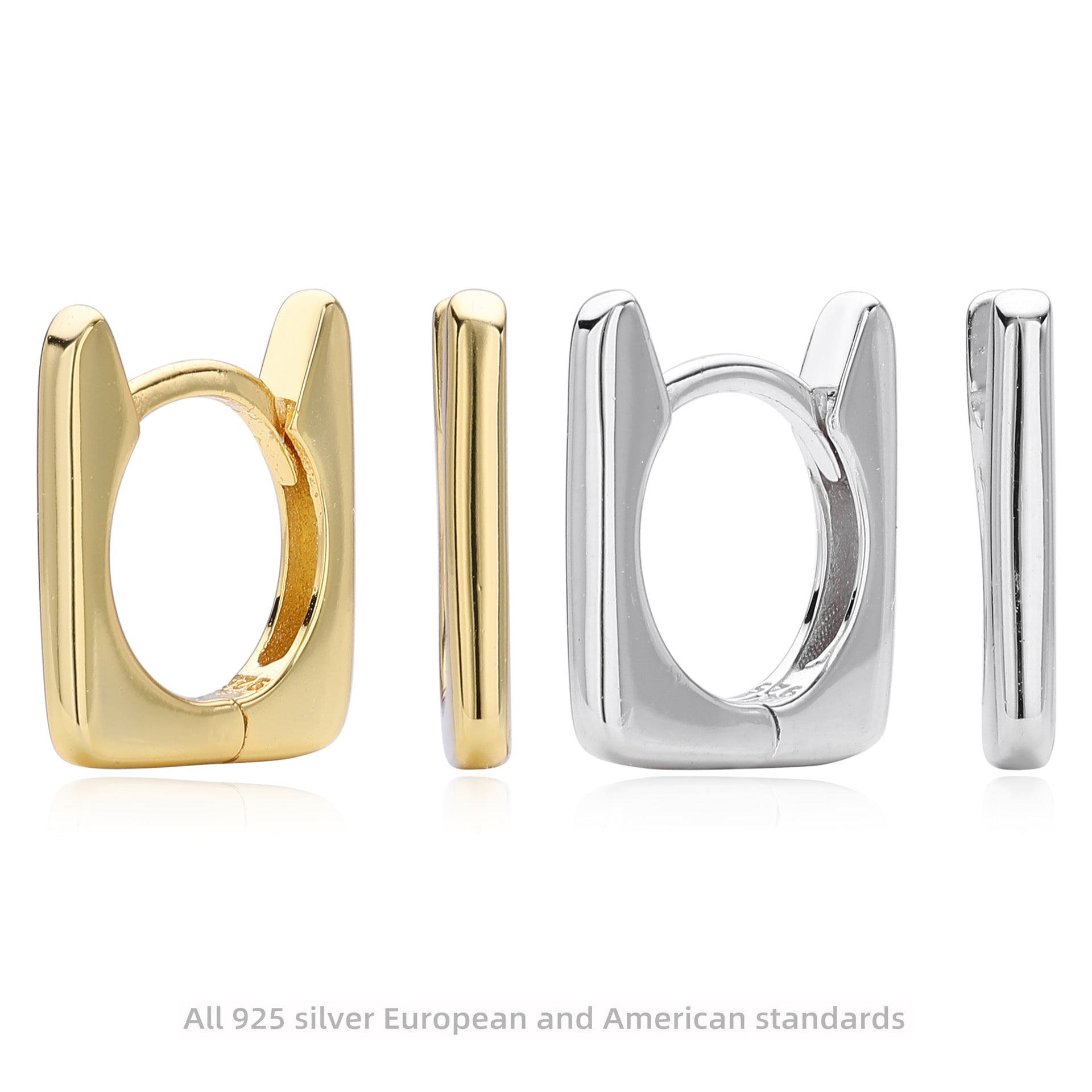 Damen Ring mit modernem Design aus hochwertigem 925 Sterling Silber Shop Nory