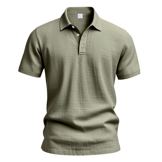 Herren Poloshirt aus atmungsaktiver Baumwolle