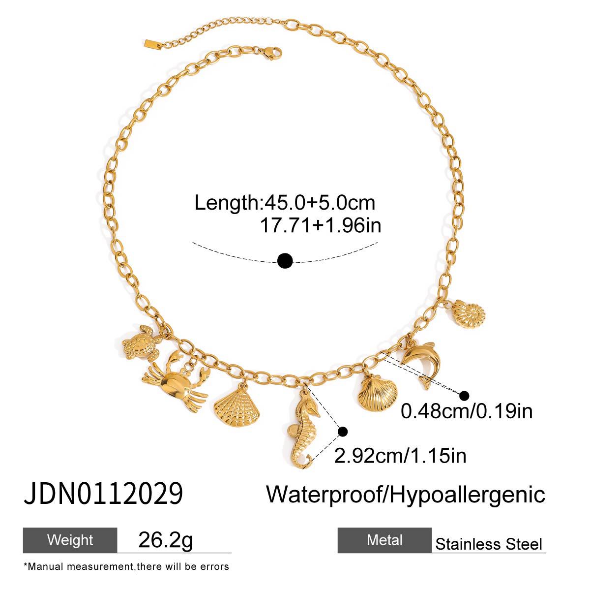 Damen Halskette mit frischen Perlen und hypoallergenem Edelstahl Shop Nory