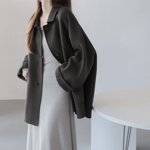Damen Übergroße Utility-Jacke Shop Nory
