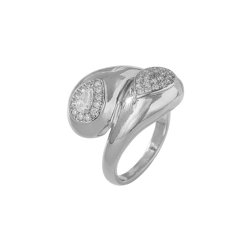 Damen Designer-Ring mit funkelnden Zirkonia Shop Nory