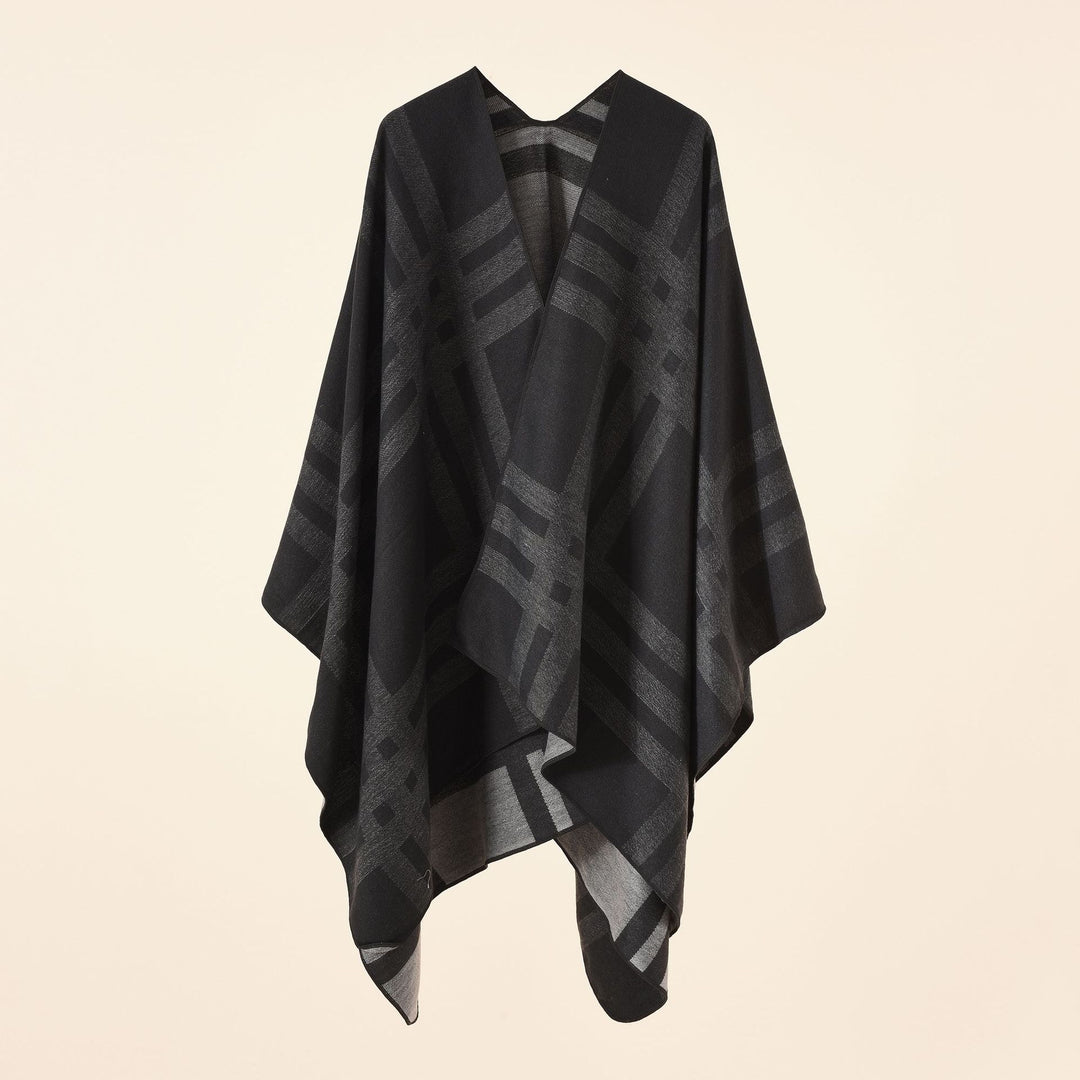 Damen Jacquard Poncho mit Paisley‑Muster Shop Nory