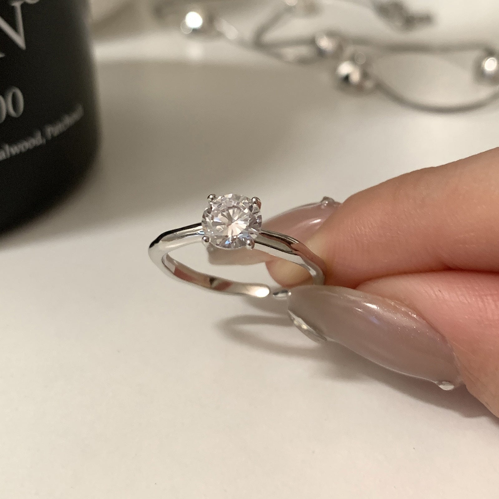 Damenring mit elegantem Perlen-Design Shop Nory