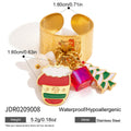 Damen Offene Armreif mit festlichem Charms aus hypoallergenem Edelstahl Shop Nory