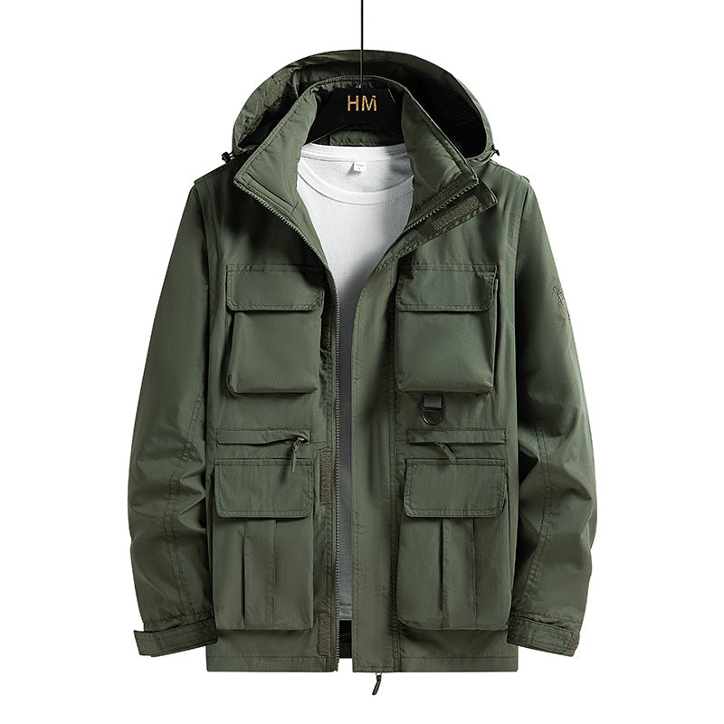Herren Trendige Utility-Jacke Shop Nory