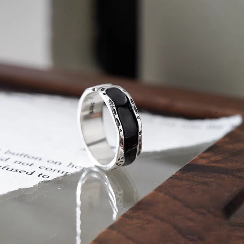 Damen Modernen Ring mit einzigartigem Design und elegantem Akzent Shop Nory