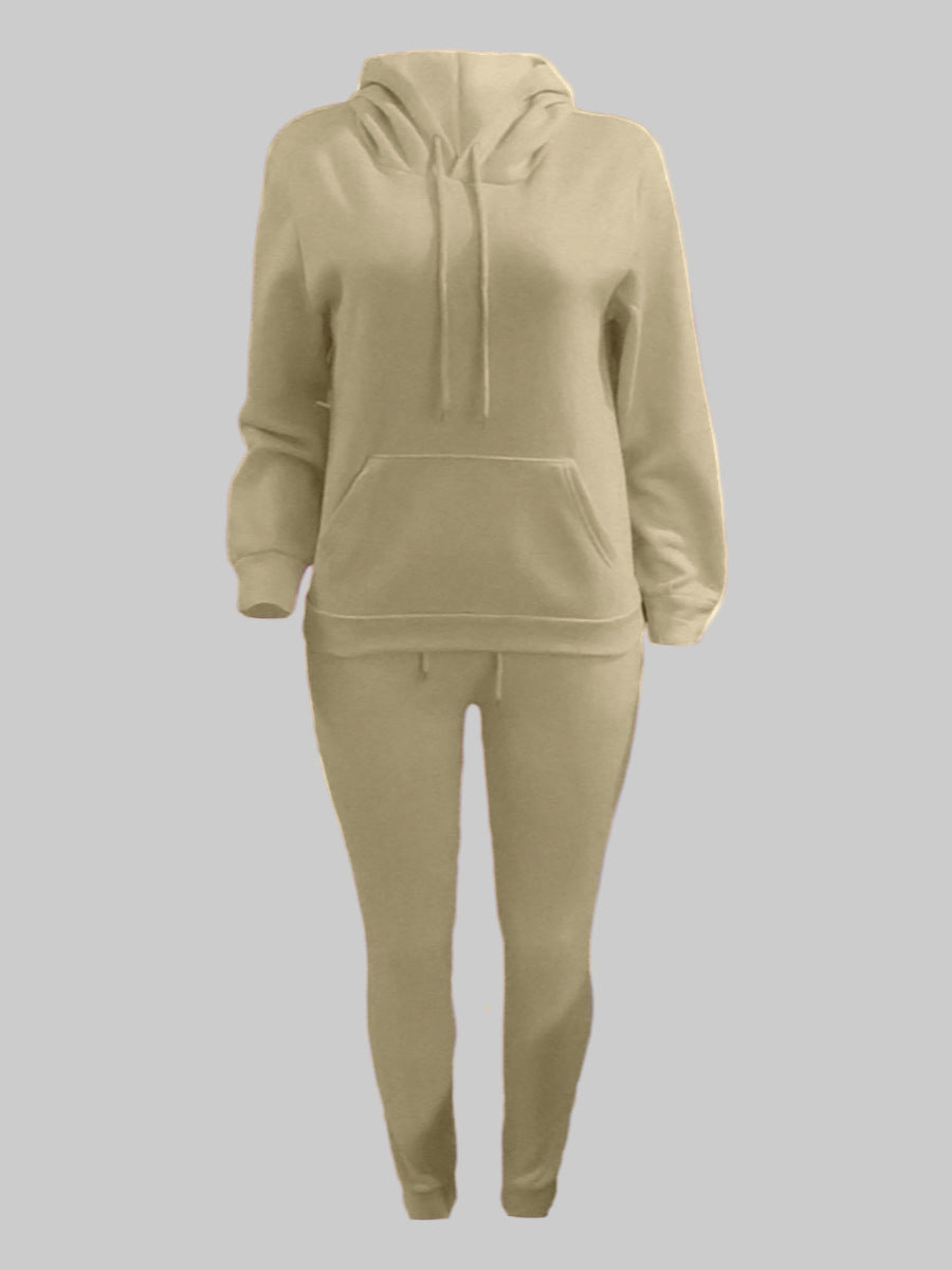 Herren nan sportliches Jogginganzug-Set mit Kapuzenpullover Kängurutasche und schmal zulaufender Jogginghose Shop Nory