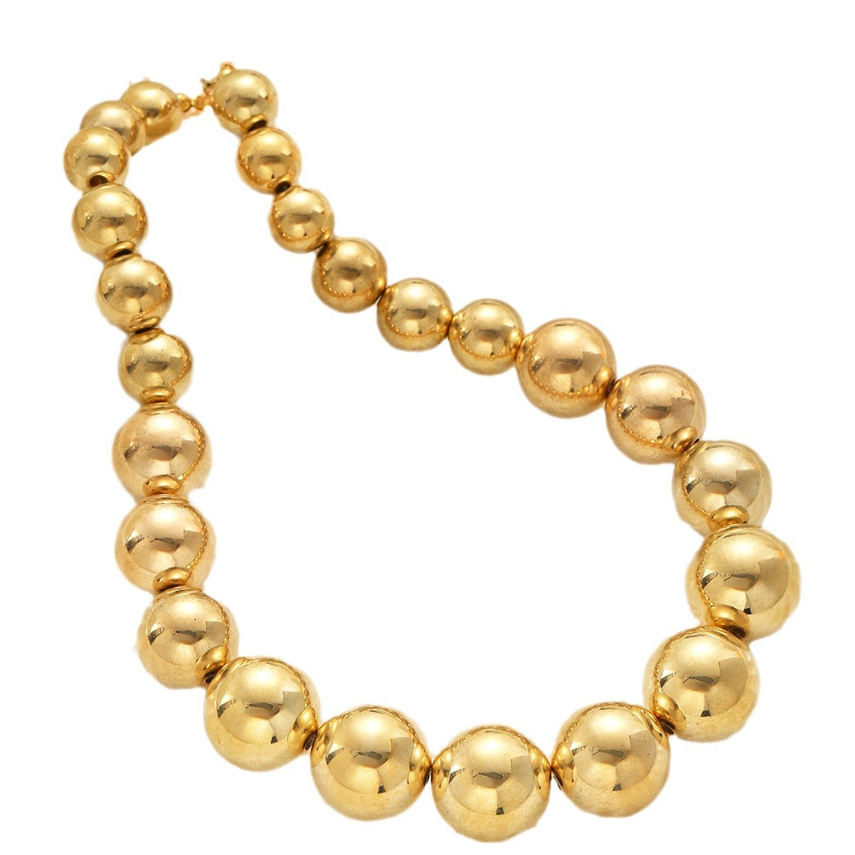 Damen Statement Halskette aus poliertem Edelstahl Shop Nory