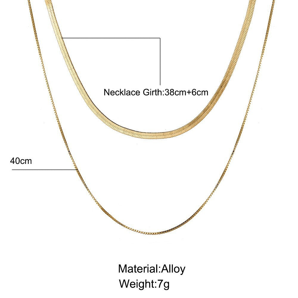 Damen Halskettenset aus hochwertigem Edelstahl mit elegantem Design Shop Nory