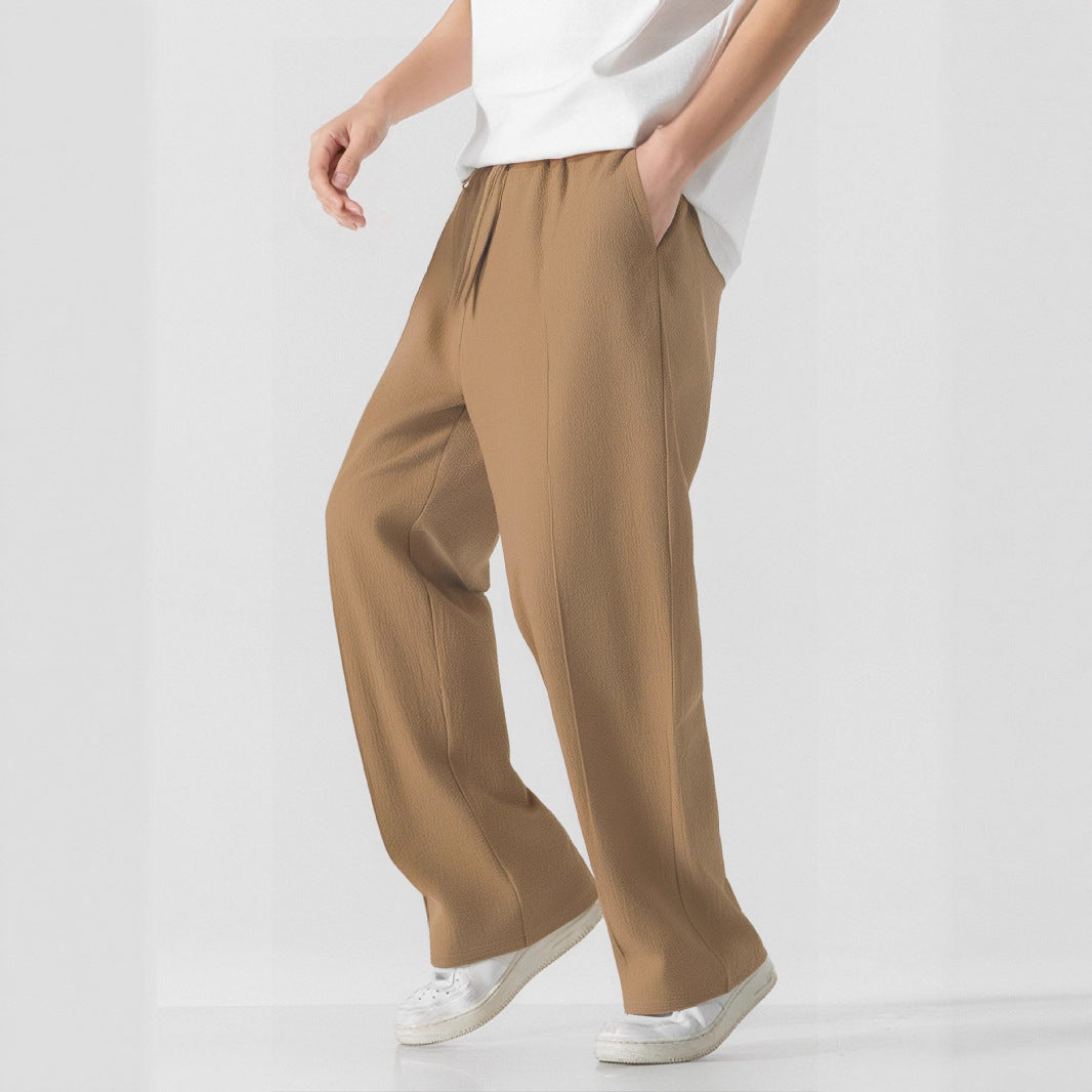 Herren Elegante, weite Freizeithose aus atmungsaktivem GewShopnorye