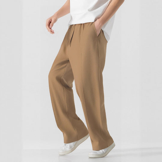 Herren Elegante, weite Freizeithose aus atmungsaktivem GewShopnorye
