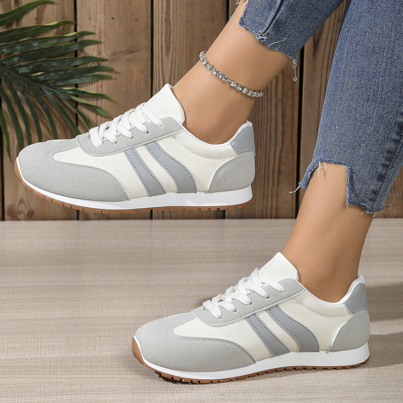 Damen Freizeitsneaker mit atmungsaktivem Obermaterial und rutschfester Sohle