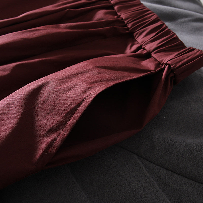 Damen Eleganter Maxirock mit weit geschnittenem Design Shop Nory