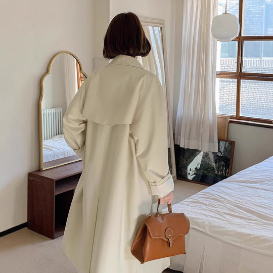 Damen Lässiger Oversized-Trenchcoat Shop Nory