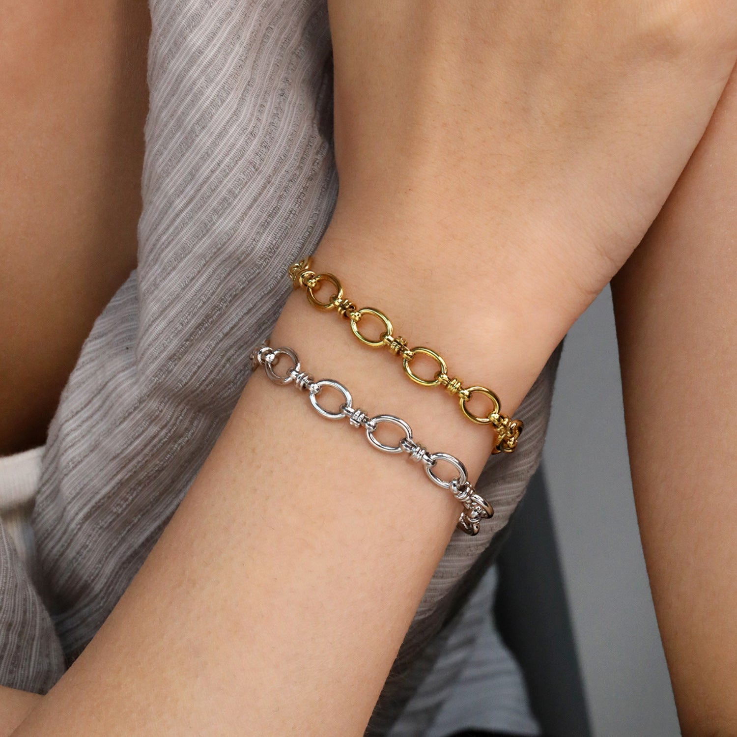 Damen Armband mit elegantem Gliederdesign Shop Nory