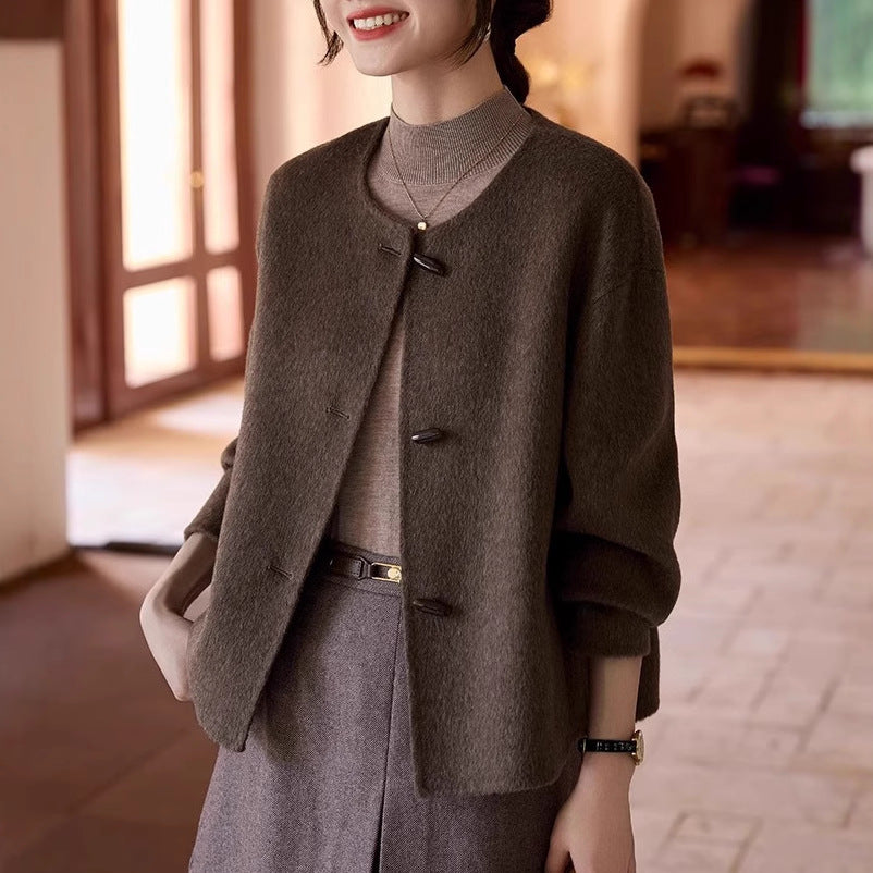 Damen Modische und elegante Strickjacke Shop Nory