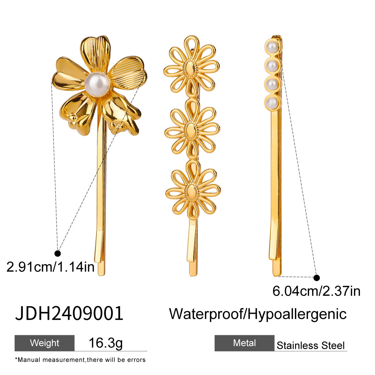 Damen Haarschmuck mit maritimen Muschelmotiven und hypoallergener Edelstahlverarbeitung Shop Nory