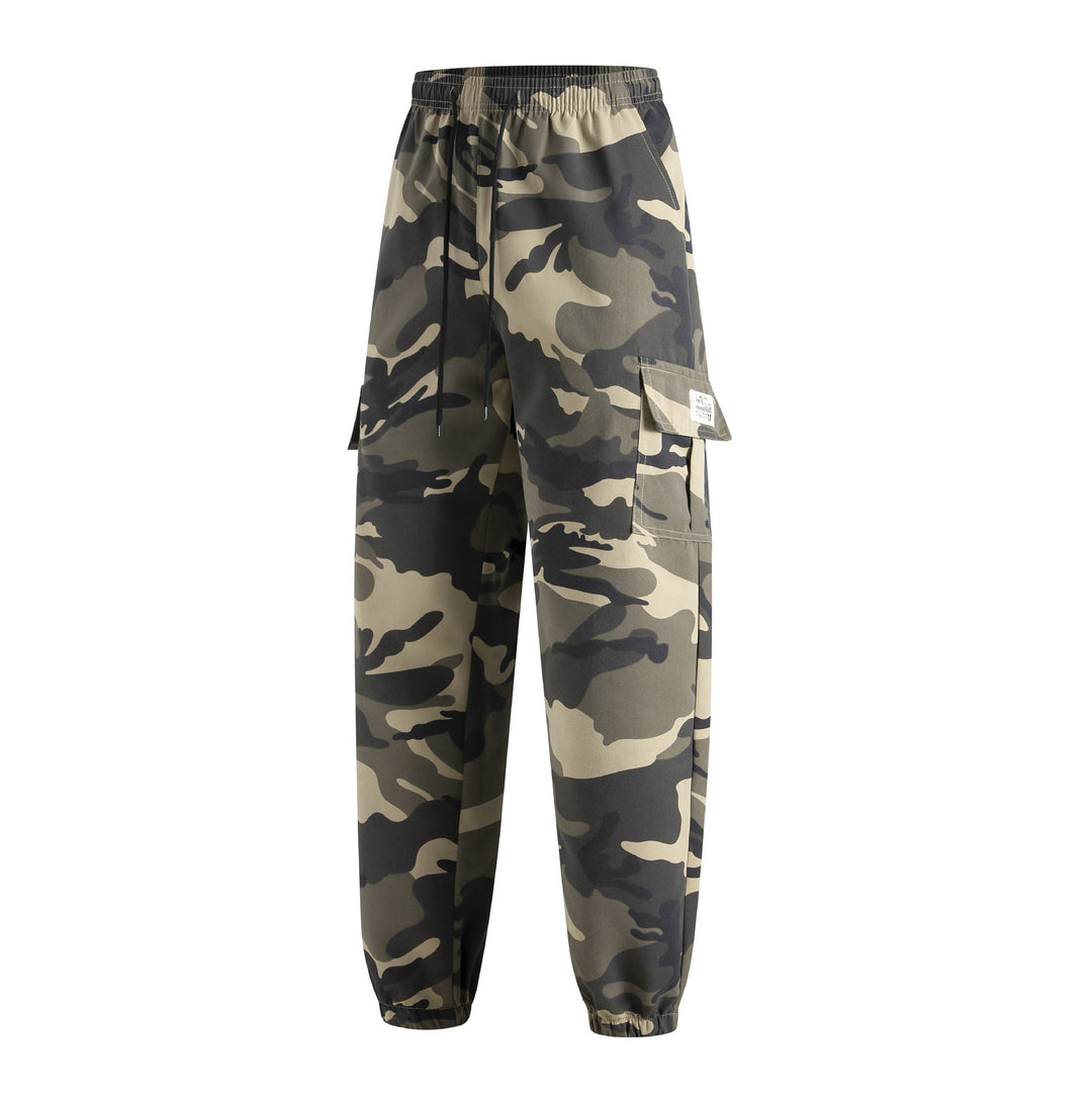 Herren Cargojogginghose mit elastischem Bund, Multifachtaschen & Bündchen Shop Nory