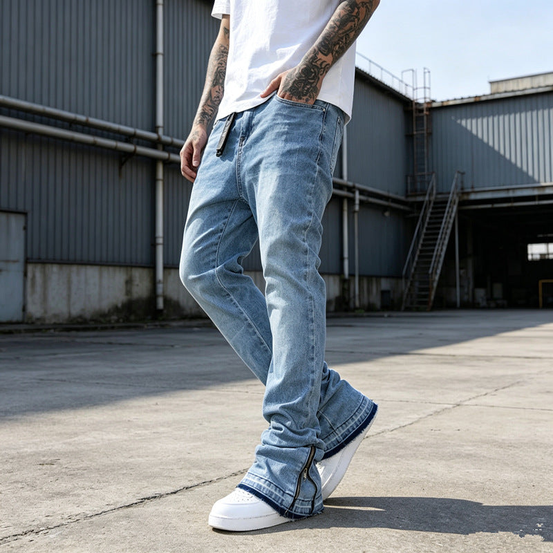 Herren Casual Straight Leg Jeans Shop Nory