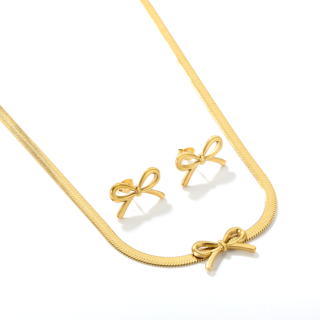 Damen Armband mit elegantem Schleifenmotiv aus hochwertigem Edelstahl Shop Nory