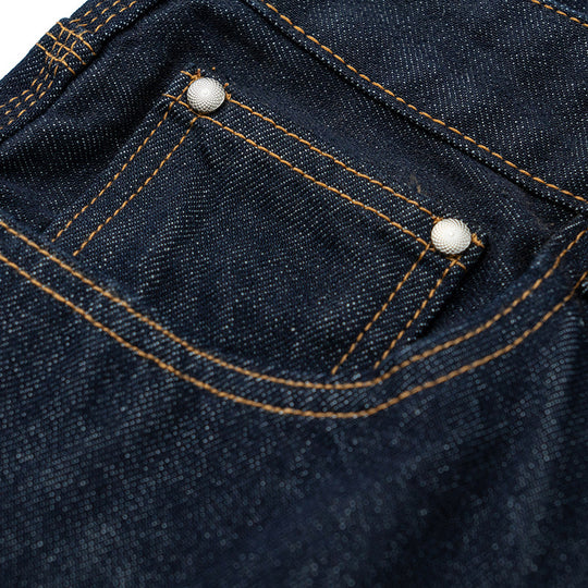 Damen Relaxed-Fit High-Waist Denimhose mit weitem Bein und markanter Nahtführung Shop Nory