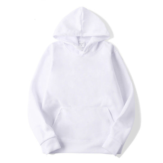 Unisex schlichter Kapuzenpullover mit Kängurutasche, gerippten Bündchen und relaxed Fit Shop Nory
