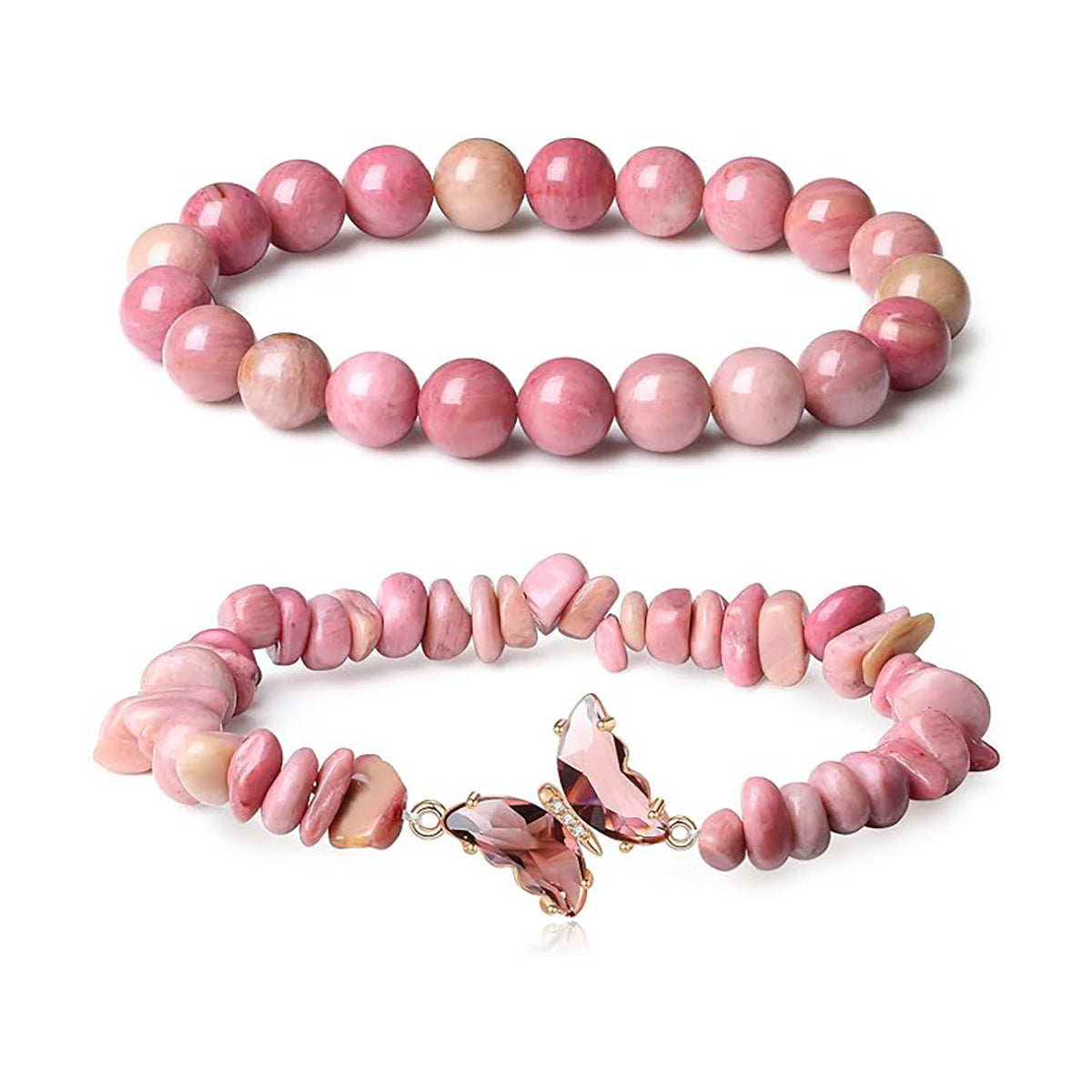 Damen Armbandset aus blauem Edelsteinschmuck mit filigranen Details Shop Nory