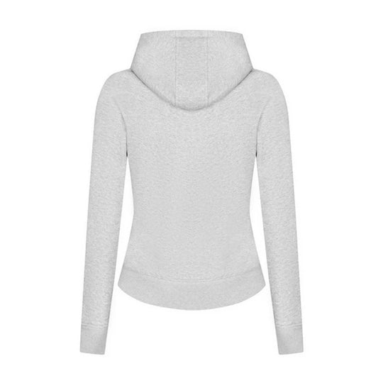 Damen Kapuzen-Sweatjacke mit markantem Zierreißverschluss und Kängurutasche Shop Nory