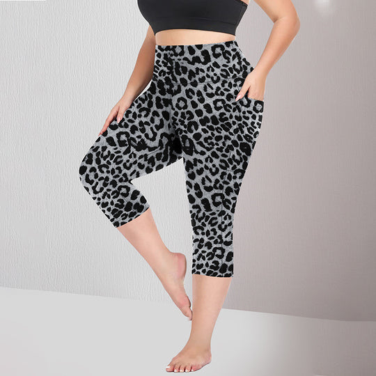 Damen Sculpting-Capri mit hoher Taille, Seitentaschen und formender Nahtführung Shopy Nory