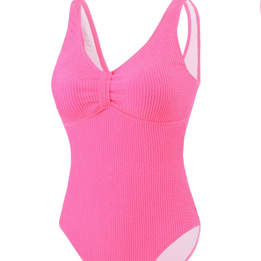Damen Sportlicher Badeanzug mit strukturiertem Effekt Shopnory