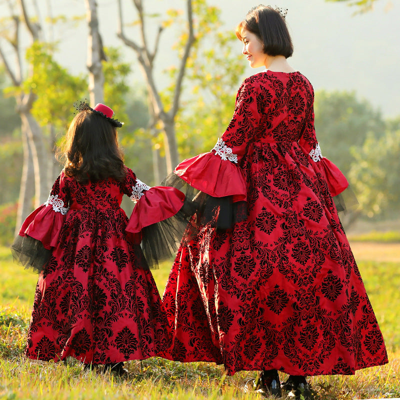 Mädchen märchenhaftes Ballkleid mit Rüschendetails Shop Nory