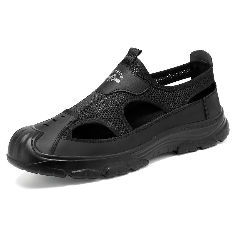 Herren nan atmungsaktive Outdoor-Sandale mit stoßdämpfender Sohle und verstärktem Zehenschutz Shop Nory