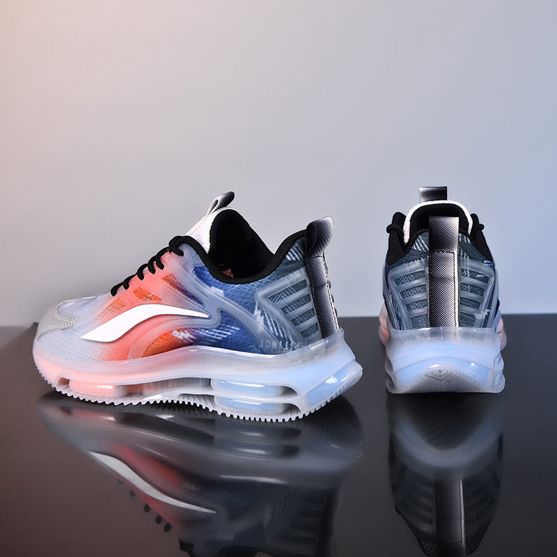 Herren Performance-Laufsneaker mit halbtransparentem Mesh-Obermaterial und sichtbarer Luftkammer Shopy Nory