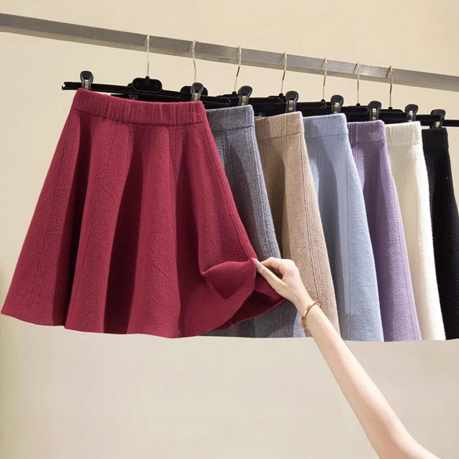 Damen Eleganter Plissierter Rock Shop Nory
