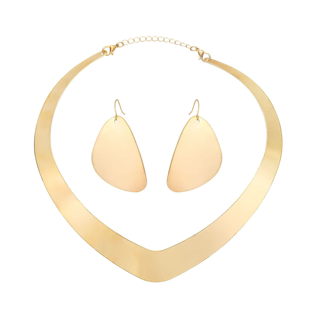 Damen Designer-Halskette mit modernem V-Ausschnitt Shop Nory