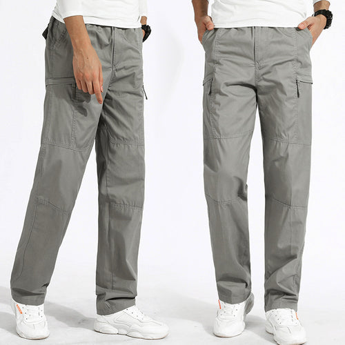 Damen Cargo-Hose mit elastischem Bund, verstärkten Nähten und multifunktionalen Taschen Shop Nory