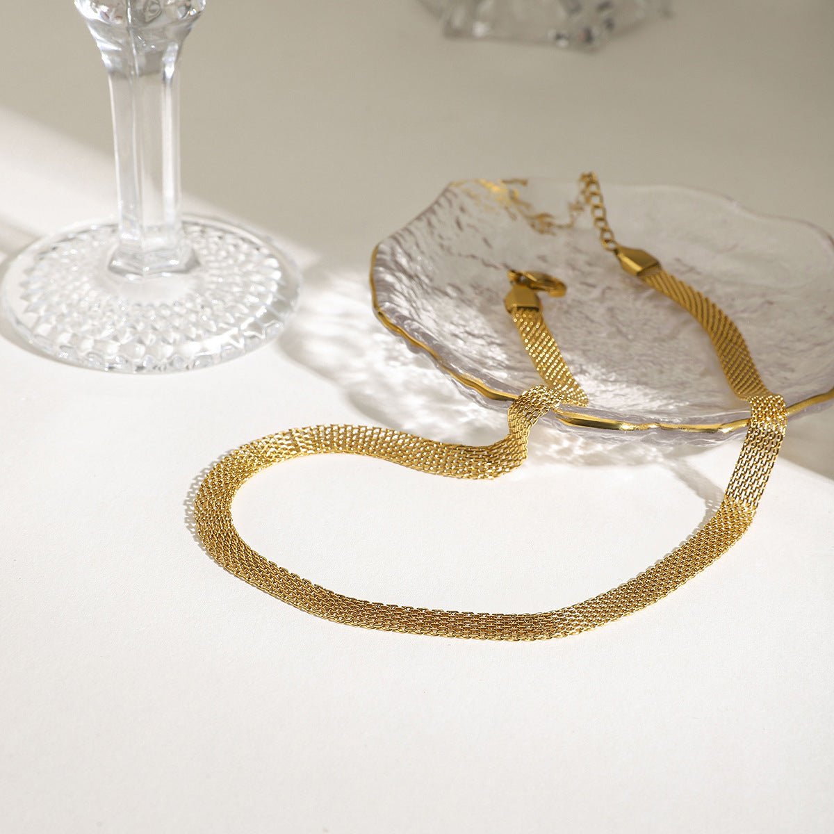 Damen Elegante und hypoallergene Kette Shop Nory