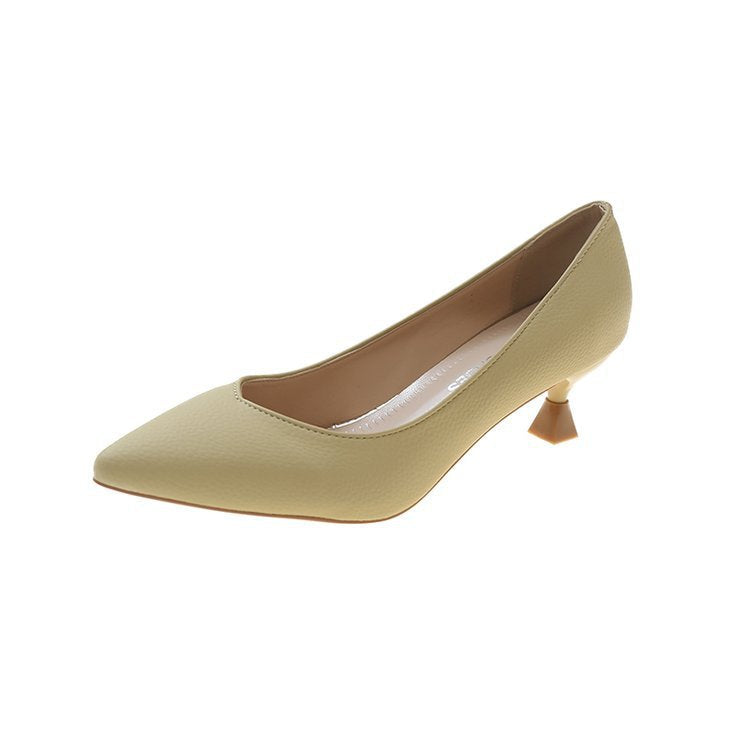 Damen elegante Pumps mit modischem Blockabsatz Shopnory
