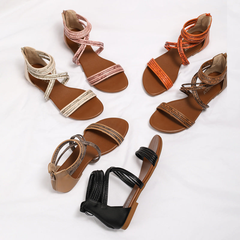 Damen elegante Sommer Sandalen