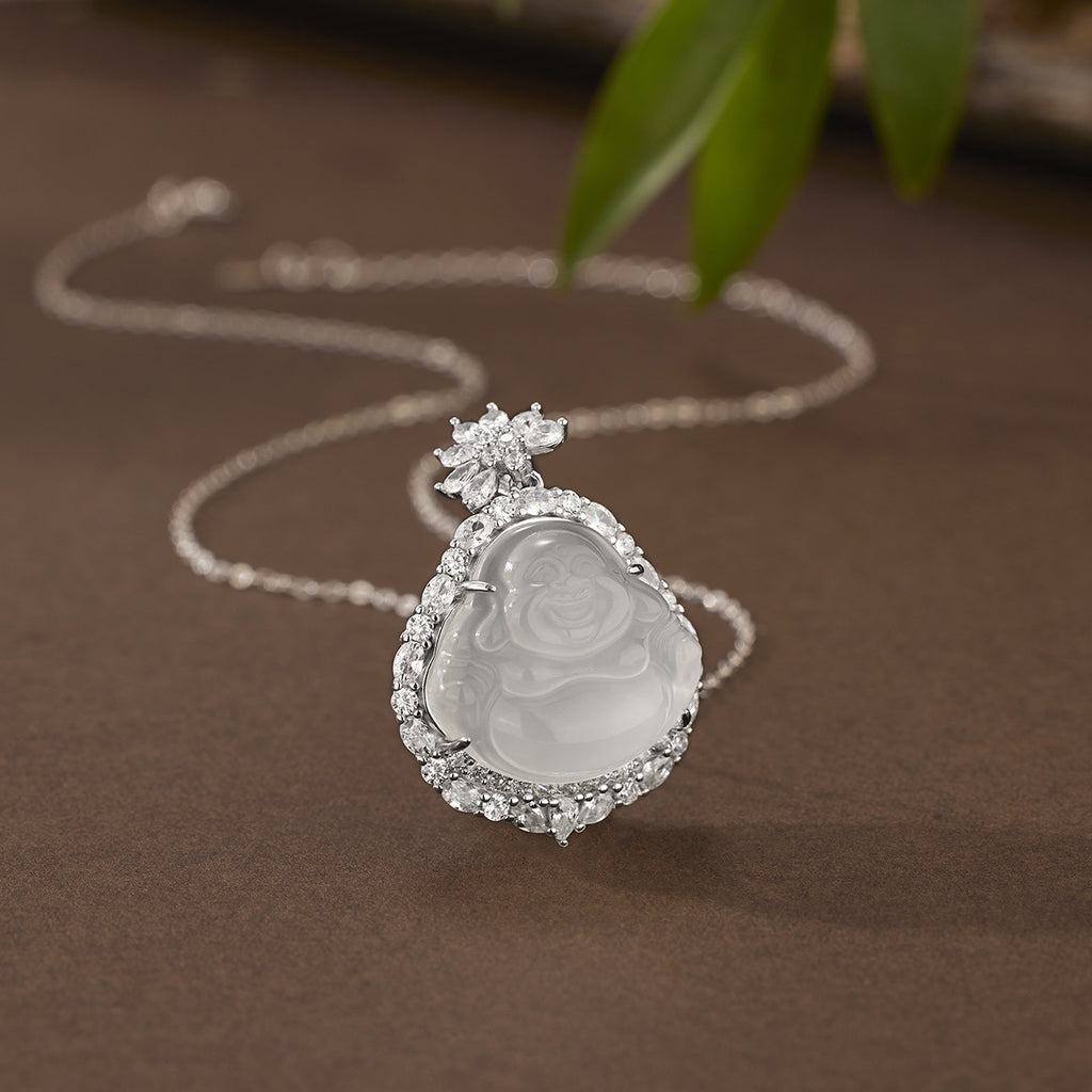 Damen Anhänger mit spirituellem Buddha-Motiv von Shop Nory