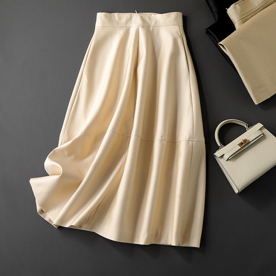 Damen Eleganter und luftiger Midirock Shop Nory