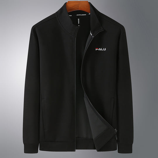 Herren Softshell-Trainingsjacke mit Stehkragen und durchgehendem Reißverschluss Shop Nory