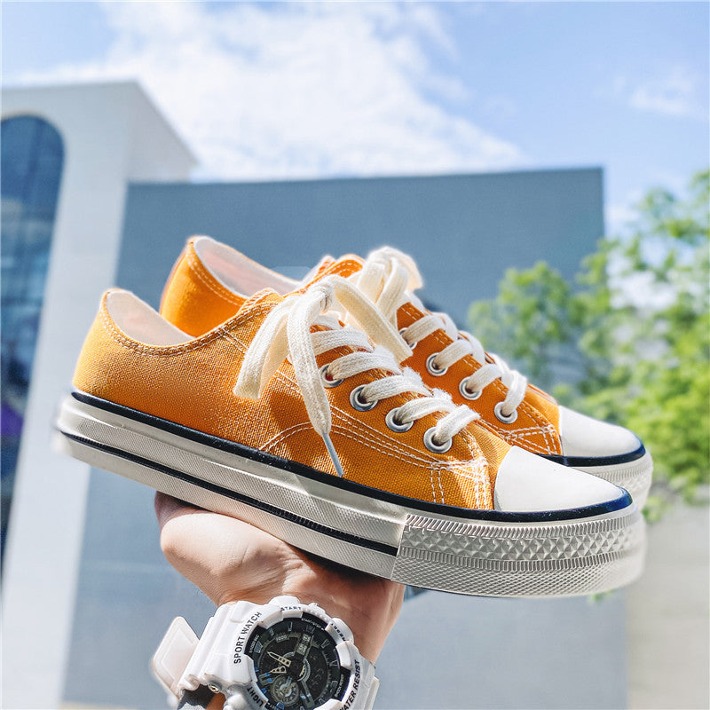 Damen lässige Textilsneaker mit rutschfester Sohle
