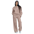 Damen Sportliches Sweatshirt und Hosen Set