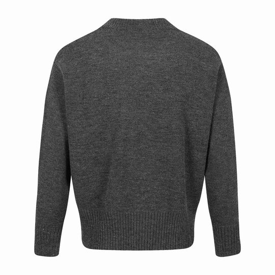 Herren Doppelt geknöpfte Strickcardigan mit Zopfmuster und Stehkragen Shop Nory