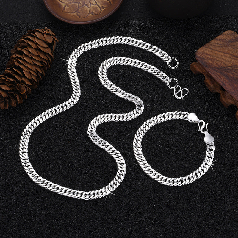 Herren Kette aus hochwertigem Edelstahl mit modernem Design Shop Nory