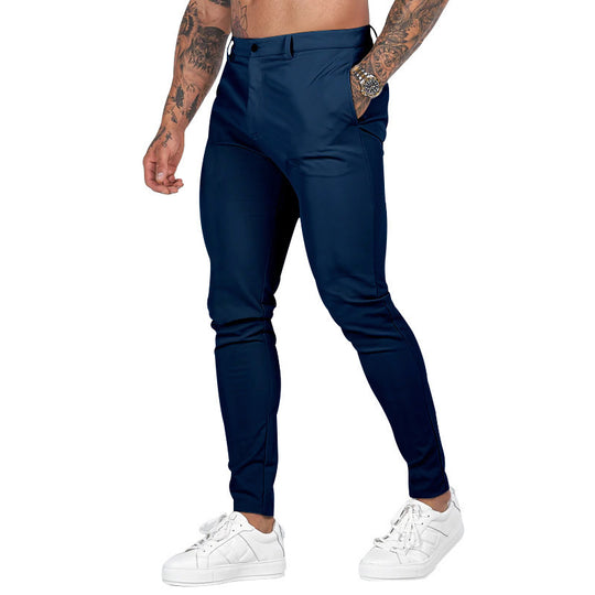 Herren Slim-Fit Stretch-Chino mit schmal zulaufendem Bein und dezenten Eingrifftaschen Shop Nory