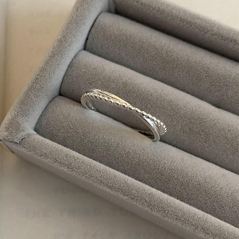 Damen Ring mit edler Perle und modernem Design Shop Nory