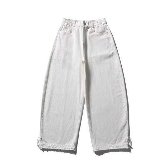 Damen Culotte-Hose im weiten Schnitt mit elastischem Bund und Kordelzug Shop Nory