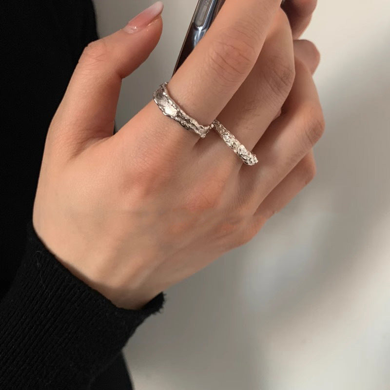 Damen eleganter und einzigartiger offener Ring Shop Nory